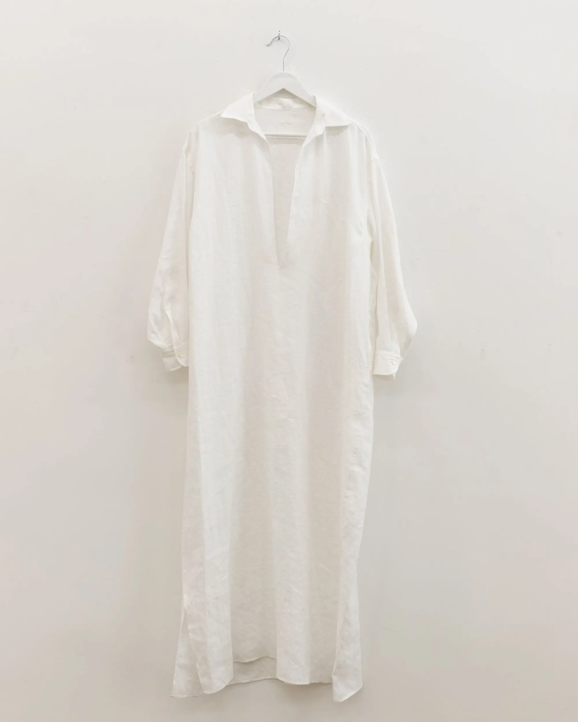 TORTOISE-yellow paper Comoli Apparel*Comoli Hemp Dress X01-02021