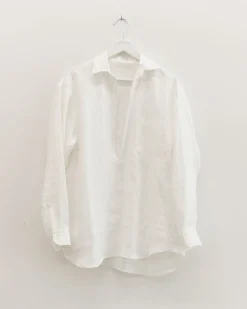 TORTOISE-yellow paper Comoli Apparel*Comoli Hemp Pullover Sh X01-02020