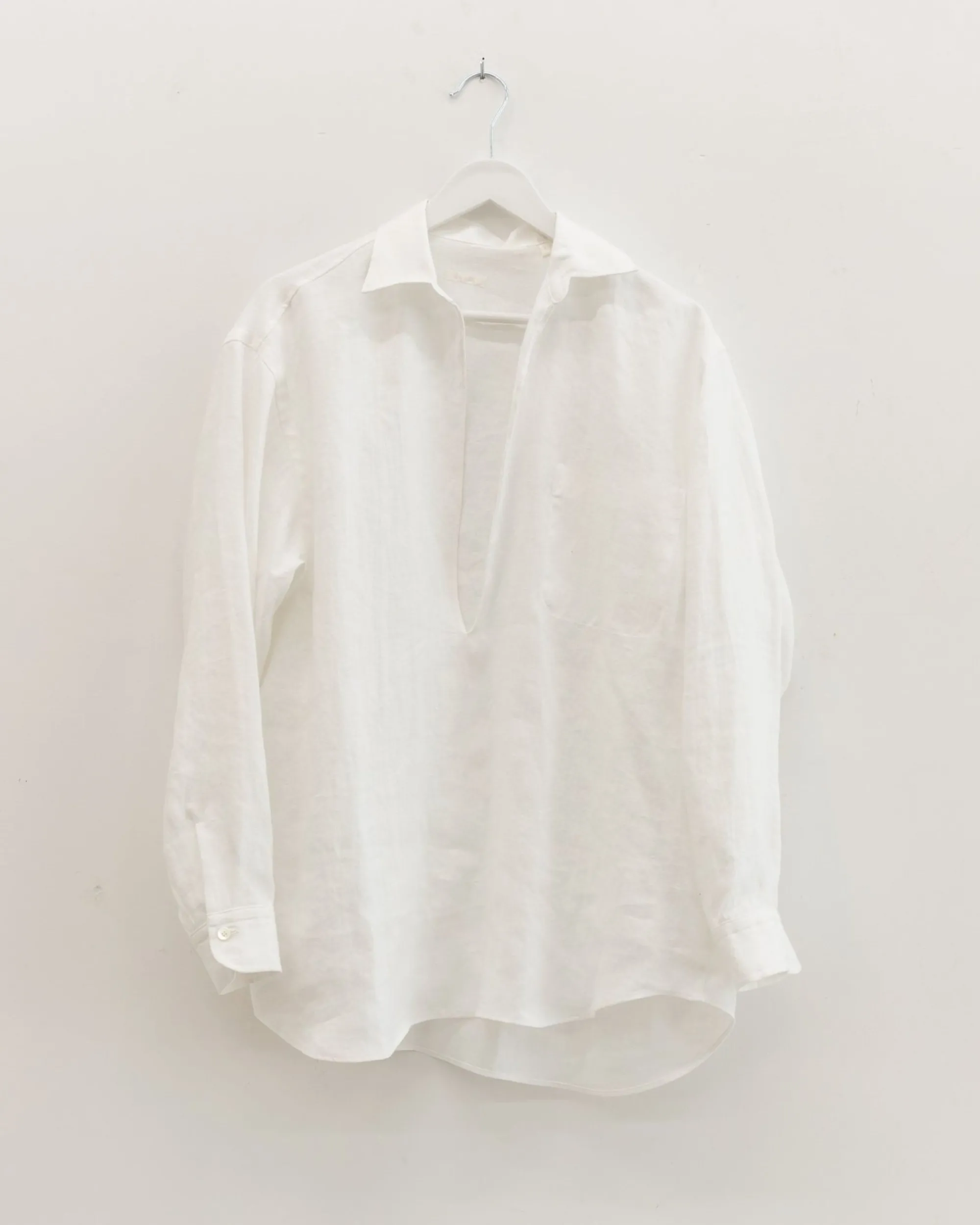 TORTOISE-yellow paper Comoli Apparel*Comoli Hemp Pullover Sh X01-02020