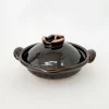 Cultural Exchange Cooking*Dorakugama Kuchitsuki Kuronabe (Black Pot With Lip) (L) (3-4 People)
