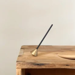 SAIKAI (Others) Soaps & Scents*Elemense Acorn Brass Incense Holder
