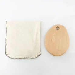 TORTOISE-yellow paper Etoetoteato Serving*Etoetoteato Egg Cutting Board - Medium