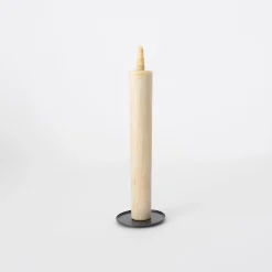 TORTOISE-yellow paper F/style Soaps & Scents*F/Style Copper Candle Stand