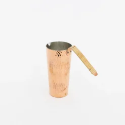 TORTOISE-yellow paper F/style Drinking*F/Style Copper Sake Warmer