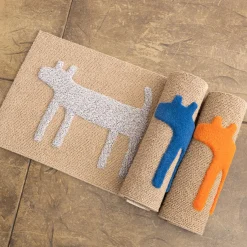 TORTOISE-yellow paper F/style Home Decor*F/Style Dog Mats