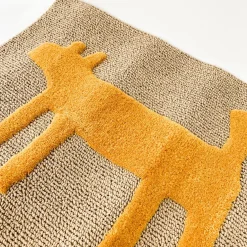 TORTOISE-yellow paper F/style Home Decor*F/Style Dog Mats