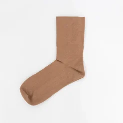 TORTOISE-yellow paper F/style Small Accessories*F/Style No Rubber Cotton Socks