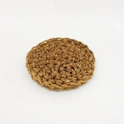 TORTOISE-yellow paper F/style Serving*F/Style Shina Bark Trivet