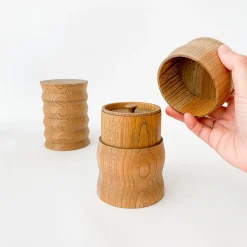 TORTOISE-yellow paper Gato Storing*Gato Kisen Tea Containers