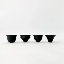 TORTOISE-yellow paper Gato Drinking*Gato Mikio Tohka Sake Cups