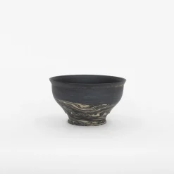 TORTOISE-yellow paper Gena Kuwan Eating*Gena Kuwan Ceramic Bowl - Black