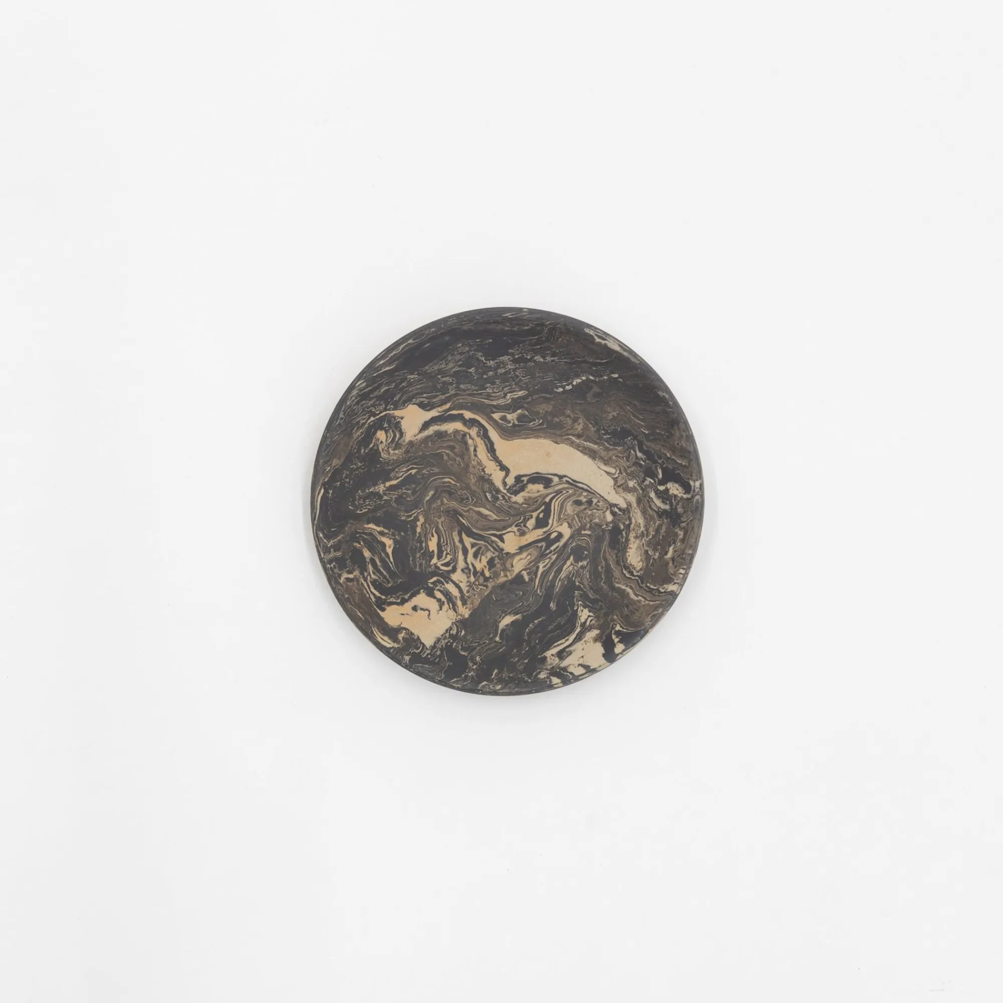 TORTOISE-yellow paper Gena Kuwan Home Decor*Gena Kuwan Ceramic Plate - Black