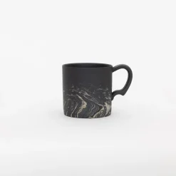 TORTOISE-yellow paper Gena Kuwan Drinking*Gena Kuwan Coffee Cup - Black