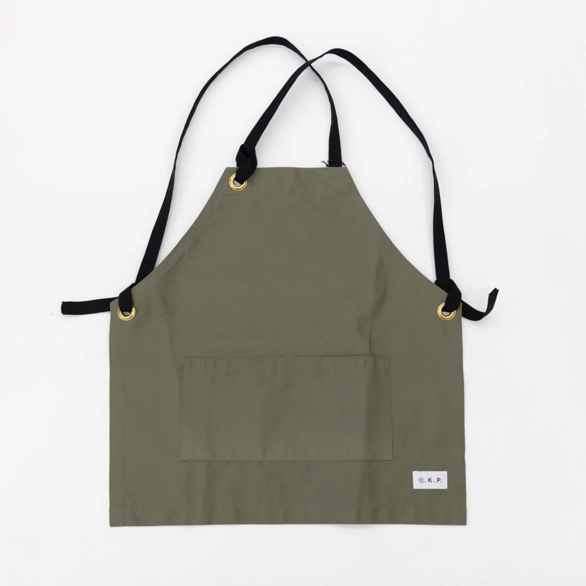 G.K.P. Cooking*G.K.P Kids Apron - Ages 7 To 12 (Olive Color Only)
