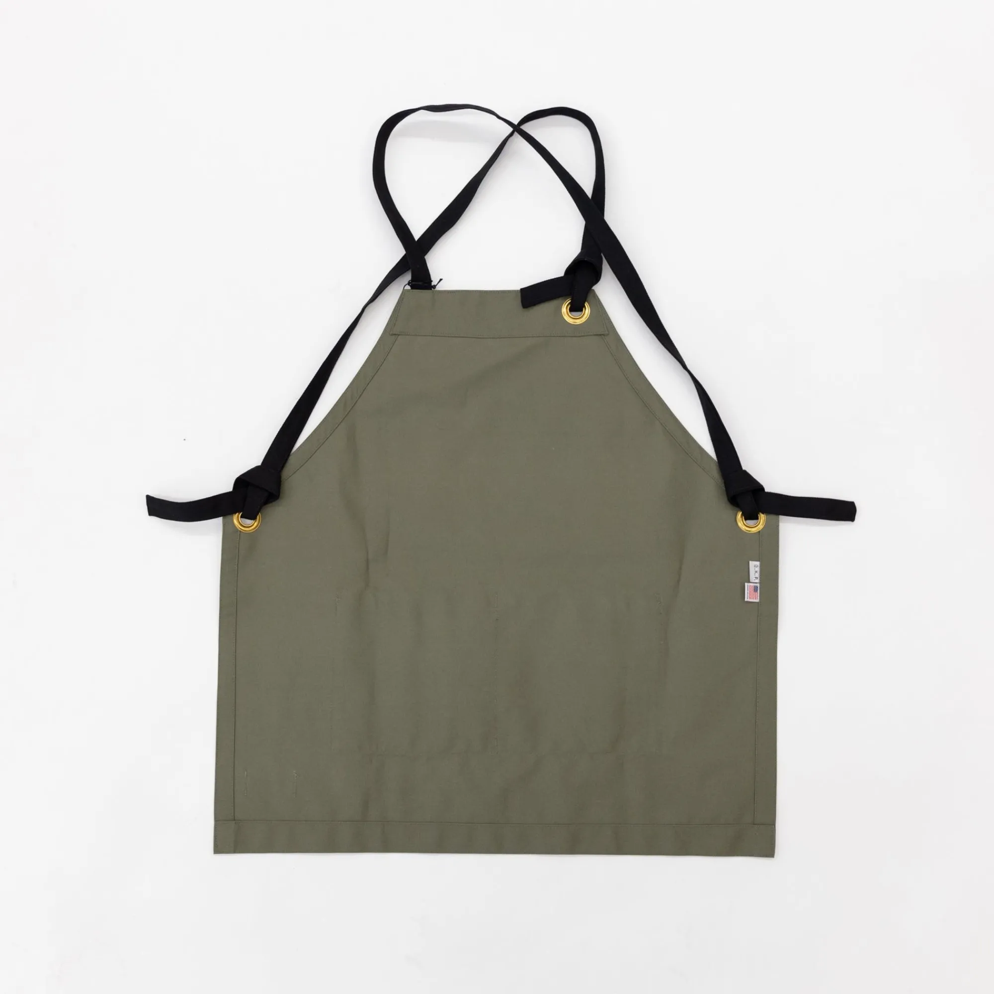 G.K.P. Cooking*G.K.P Kids Apron - Ages 7 To 12 (Olive Color Only)