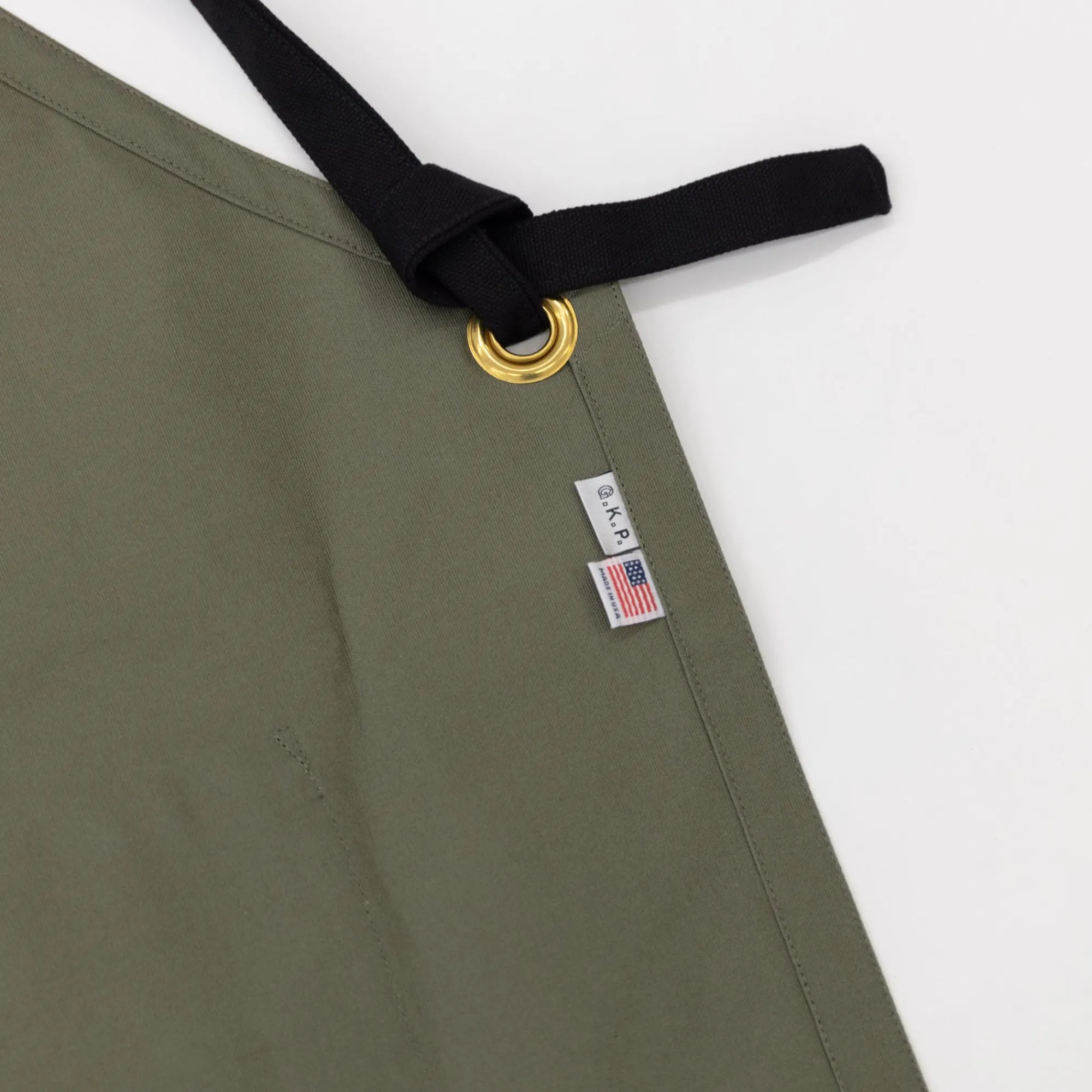 G.K.P. Cooking*G.K.P Kids Apron - Ages 7 To 12 (Olive Color Only)