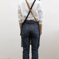 G.K.P. Apparel*Shorter Apron - Upcycled