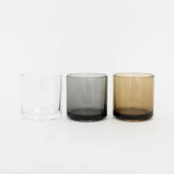 SAIKAI (Hasami) Drinking*Hasami Porcelain Glass Tumbler - Gray