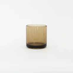 SAIKAI (Hasami) Drinking*Hasami Porcelain Glass Tumbler - Amber