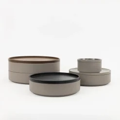 SAIKAI (Hasami) Bowl*Haw107 - Bowl Ash White O 3.3/8