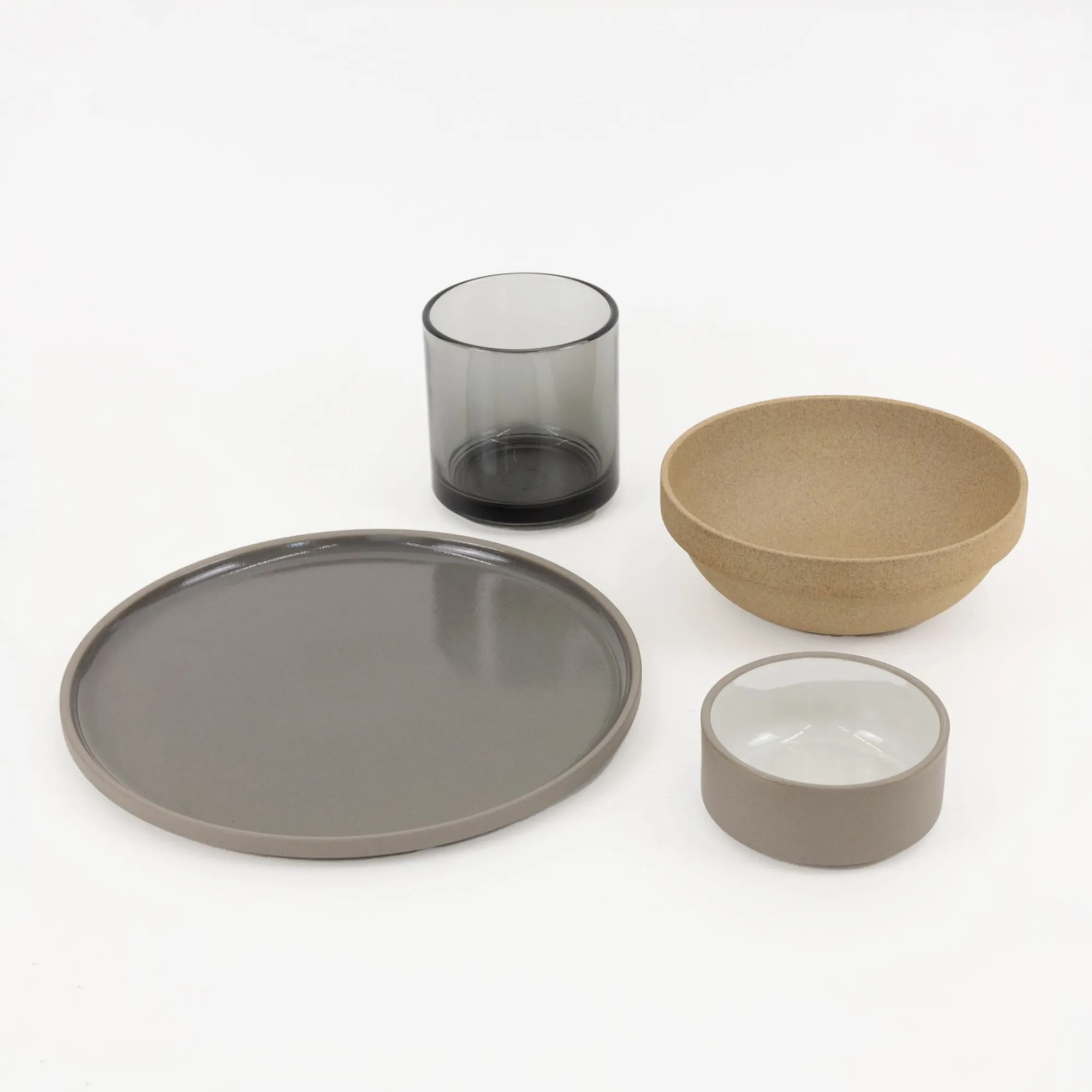 SAIKAI (Hasami) Bowl*Haw107 - Bowl Ash White O 3.3/8"