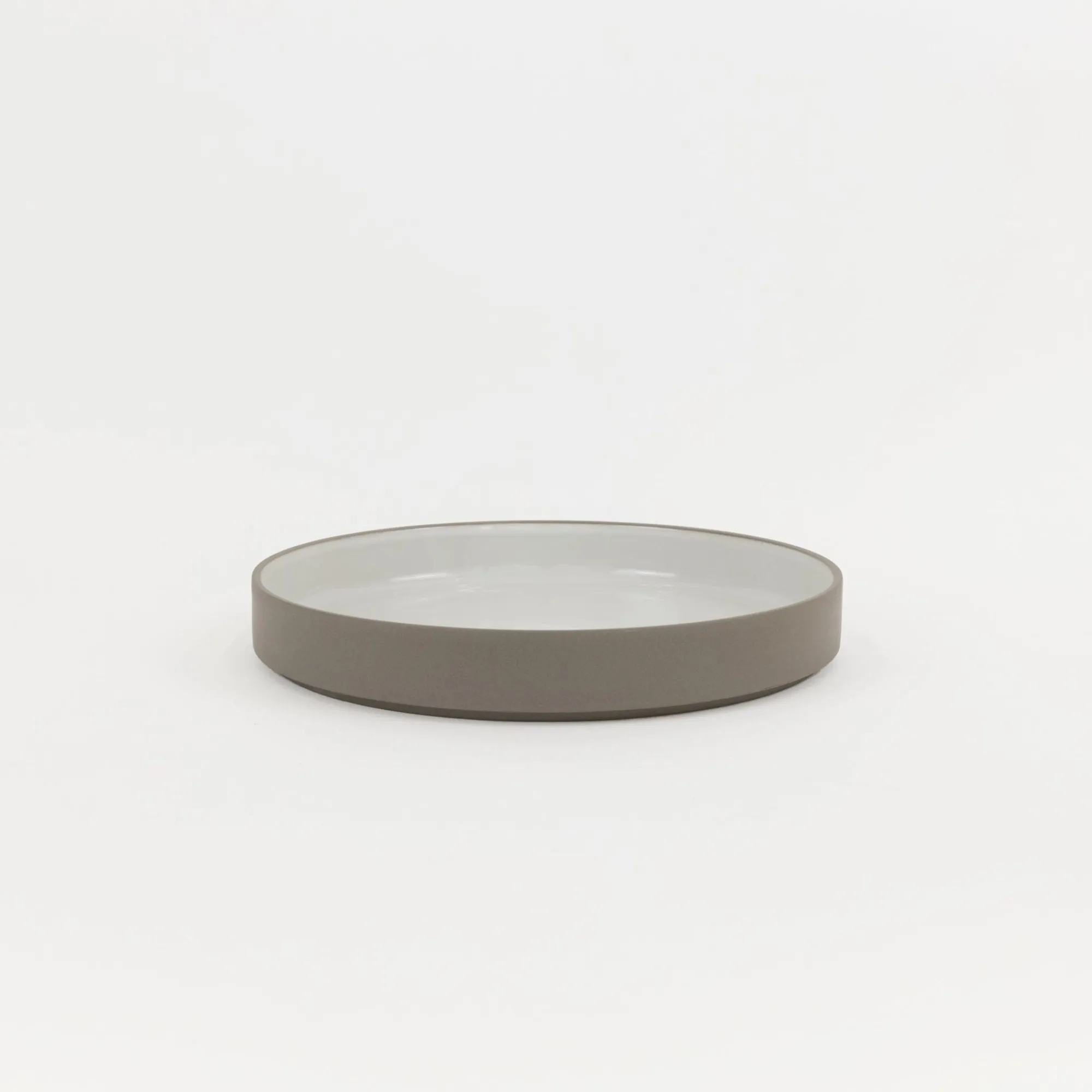 SAIKAI (Hasami) Bowl*Haw111 - Bowl Ash White O 10"
