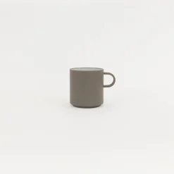 SAIKAI (Hasami) Mug*Haw120 - Mug Ash White Medium O 3.3/8"