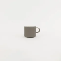 SAIKAI (Hasami) Mug*Haw119 - Mug Ash White Small O 3.3/8"