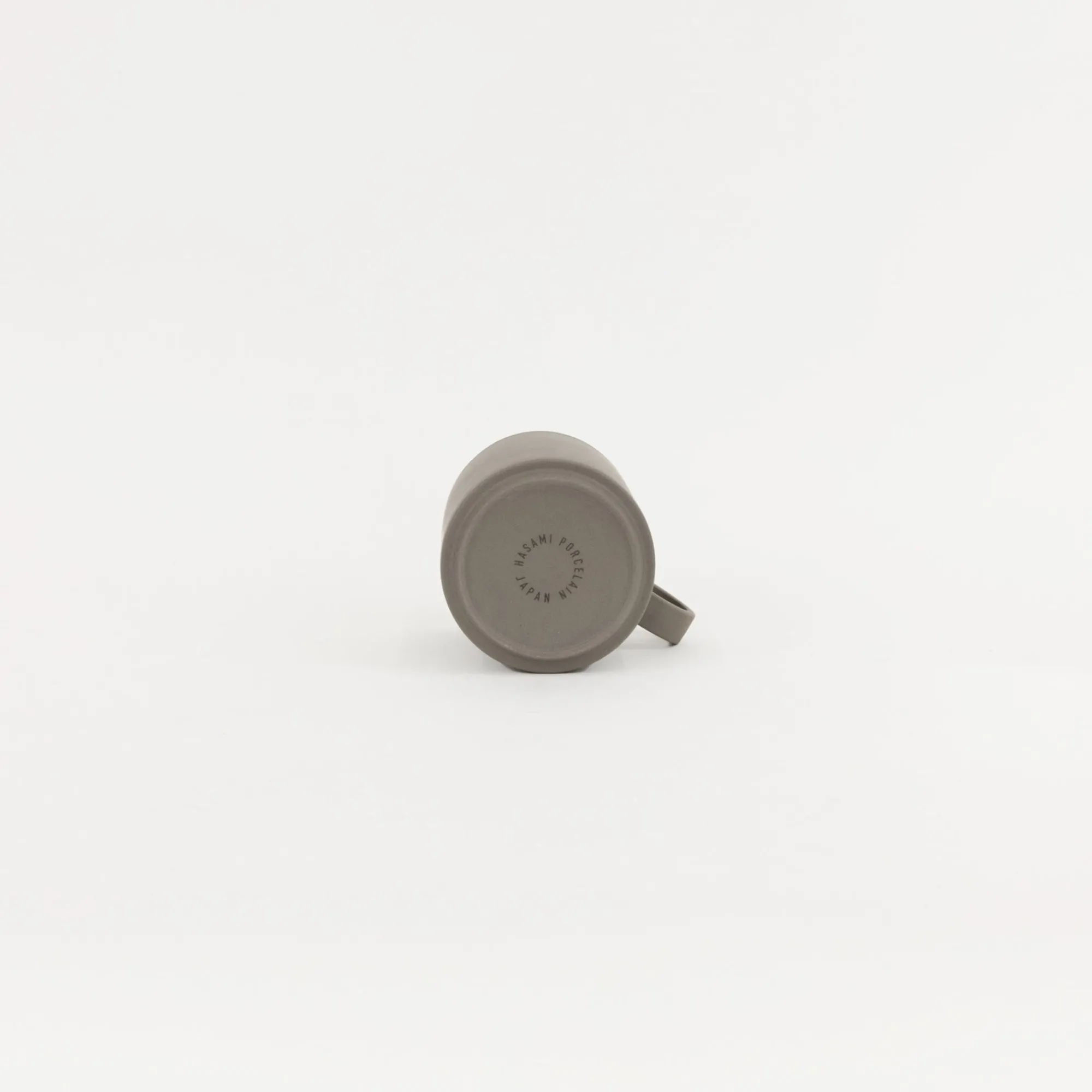 SAIKAI (Hasami) Mug*Haw119 - Mug Ash White Small O 3.3/8"