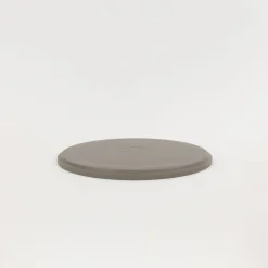 SAIKAI (Hasami) Plate / Lid*Haw105 - Plate / Lid Ash White O 10"
