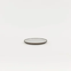 SAIKAI (Hasami) Plate / Lid*Haw102 - Plate / Lid Ash White O 5.5/8"
