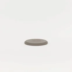 SAIKAI (Hasami) Plate / Lid*Haw102 - Plate / Lid Ash White O 5.5/8"