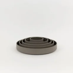 SAIKAI (Hasami) Bowl*Hdg108 - Bowl Dark Gray O 5.5/8