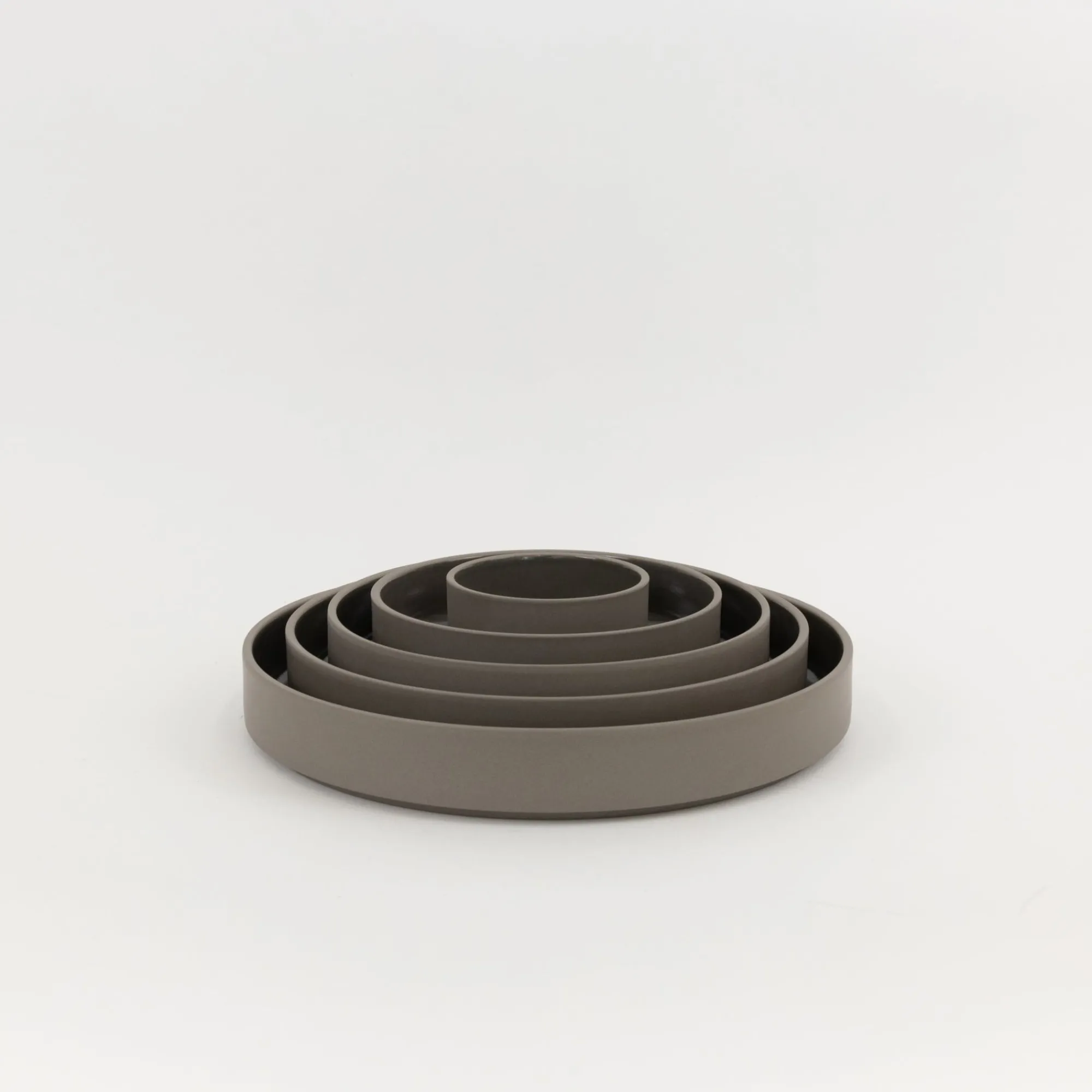 SAIKAI (Hasami) Bowl*Hdg108 - Bowl Dark Gray O 5.5/8"