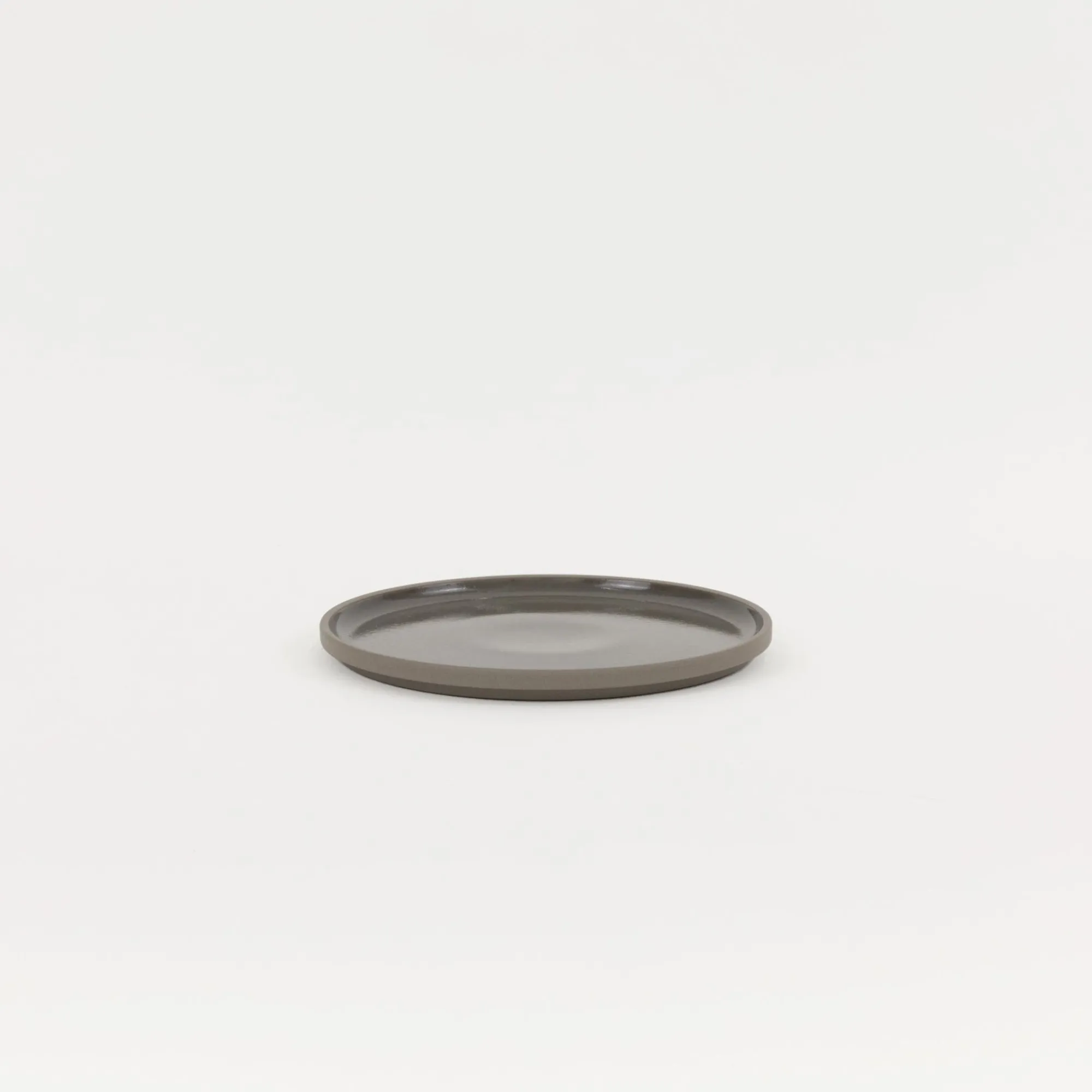 SAIKAI (Hasami) Plate / Lid*Hdg103 - Plate / Lid Dark Gray O 7.3/8"