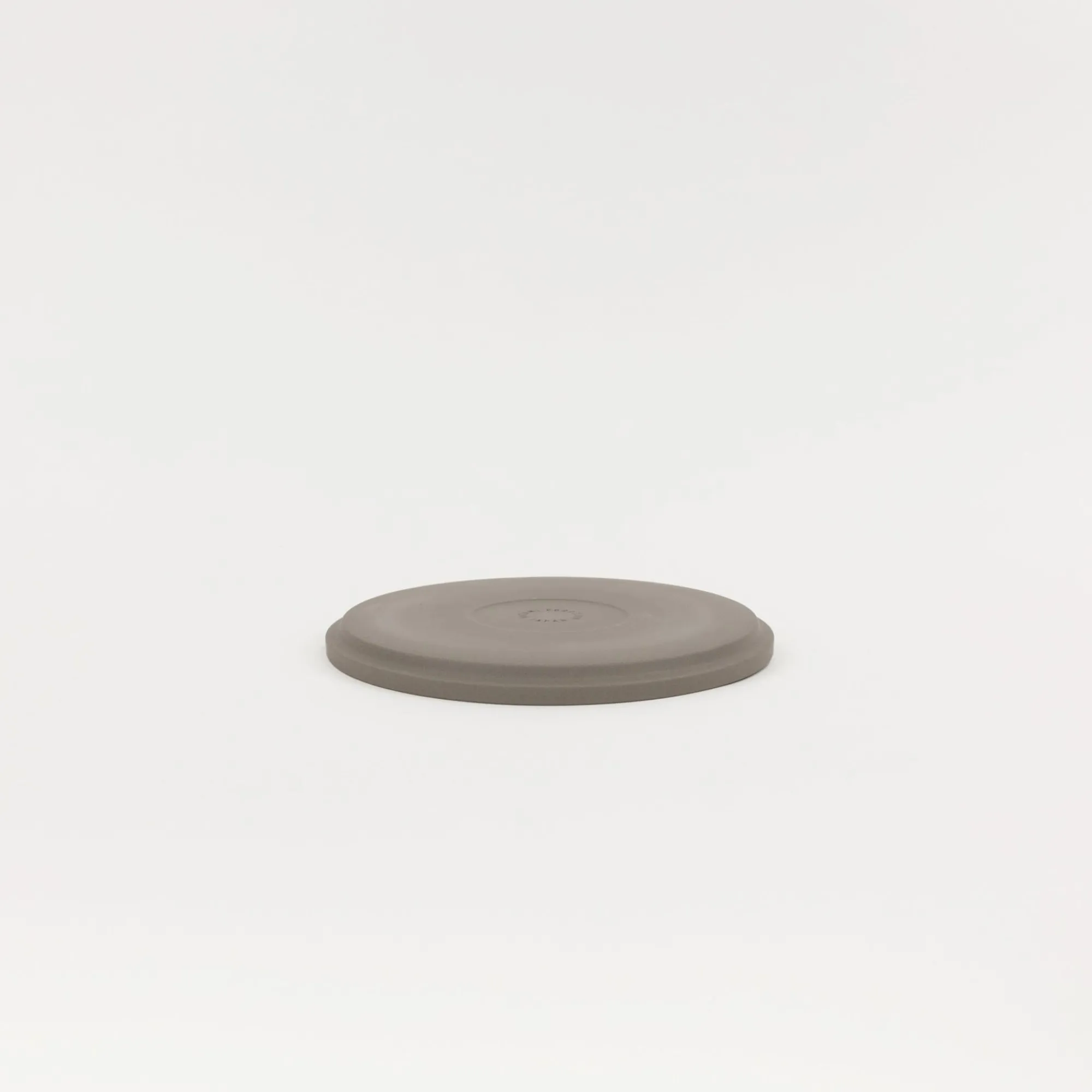 SAIKAI (Hasami) Plate / Lid*Hdg103 - Plate / Lid Dark Gray O 7.3/8"