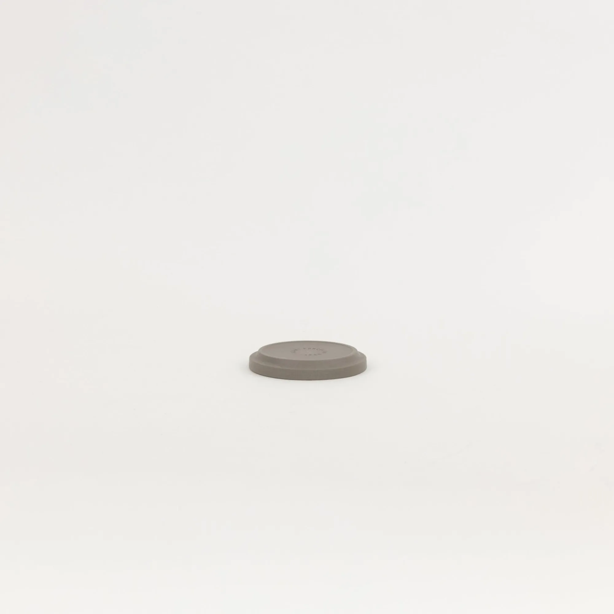 SAIKAI (Hasami) Plate / Lid*Hdg101 - Plate / Lid Dark Gray O 3.3/8"