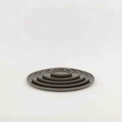 SAIKAI (Hasami) Plate / Lid*Hdg105 - Plate / Lid Dark Gray O 10