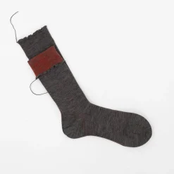 TORTOISE-yellow paper Himukashi Small Accessories*Himukashi Reversible Socks - Wool
