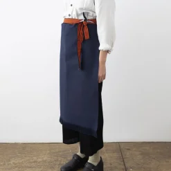 SAIKAI (Others) Cooking*Homaekake Apron - Navy [Hmk-110]