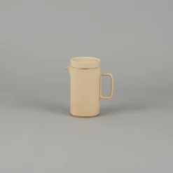 SAIKAI (Hasami) Coffee & Tea*Hp037 - Teapot Tall With Stainless Strainer Natural O 3.3/8"