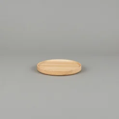 SAIKAI (Hasami) Wooden & Richlite Tray / Lid*Hp024 - Tray / Lid Ash O 7.3/8"