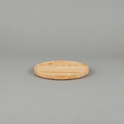 SAIKAI (Hasami) Wooden & Richlite Tray / Lid*Hp025 - Tray / Lid Ash O 8.5/8"