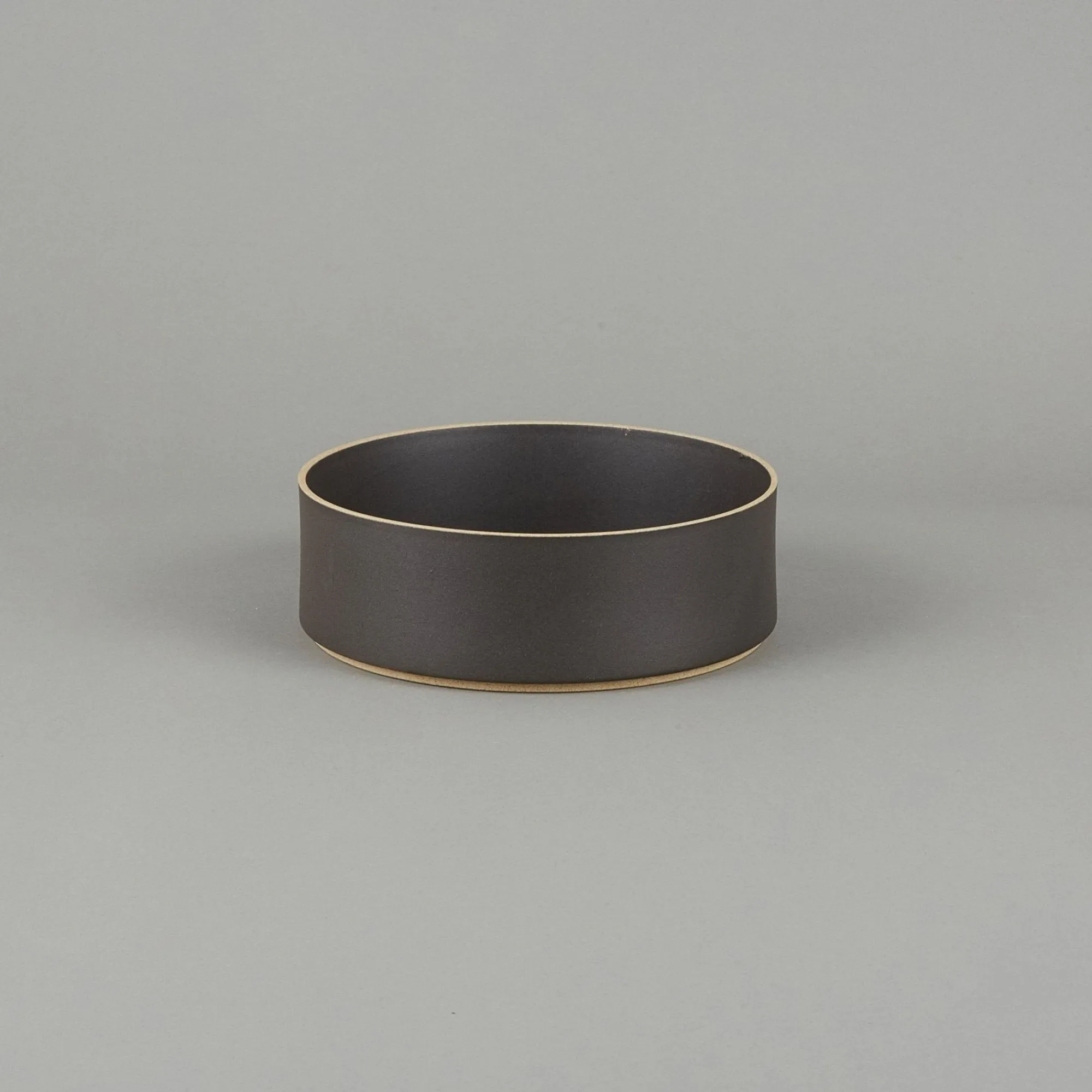 SAIKAI (discontinued) Bowl - Tall*Hpb016 - Bowl Tall Black O 8.5/8"