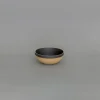 SAIKAI (Hasami) Bowl - Round*Hpb049 - Mid-Deep Round Bowl Black O 7.3/8"