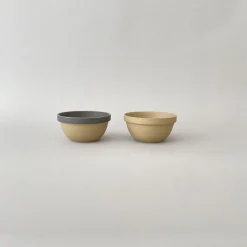 SAIKAI (Hasami) Bowl - Round*Hpb048 - Mid-Deep Round Bowl Black Small O 5.5/8
