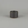 SAIKAI (Hasami) Outdoor*Hpb045 - Planter Black O 5.5/8"