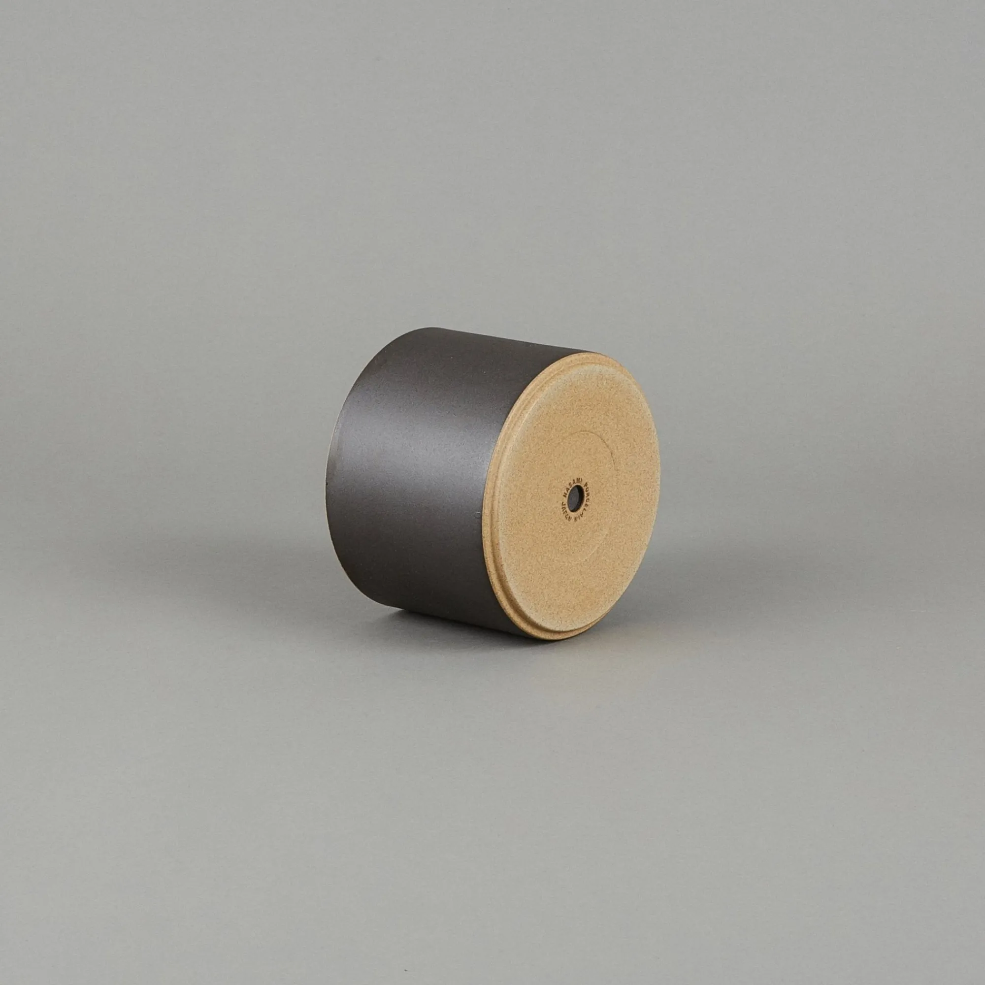 SAIKAI (Hasami) Outdoor*Hpb045 - Planter Black O 5.5/8"