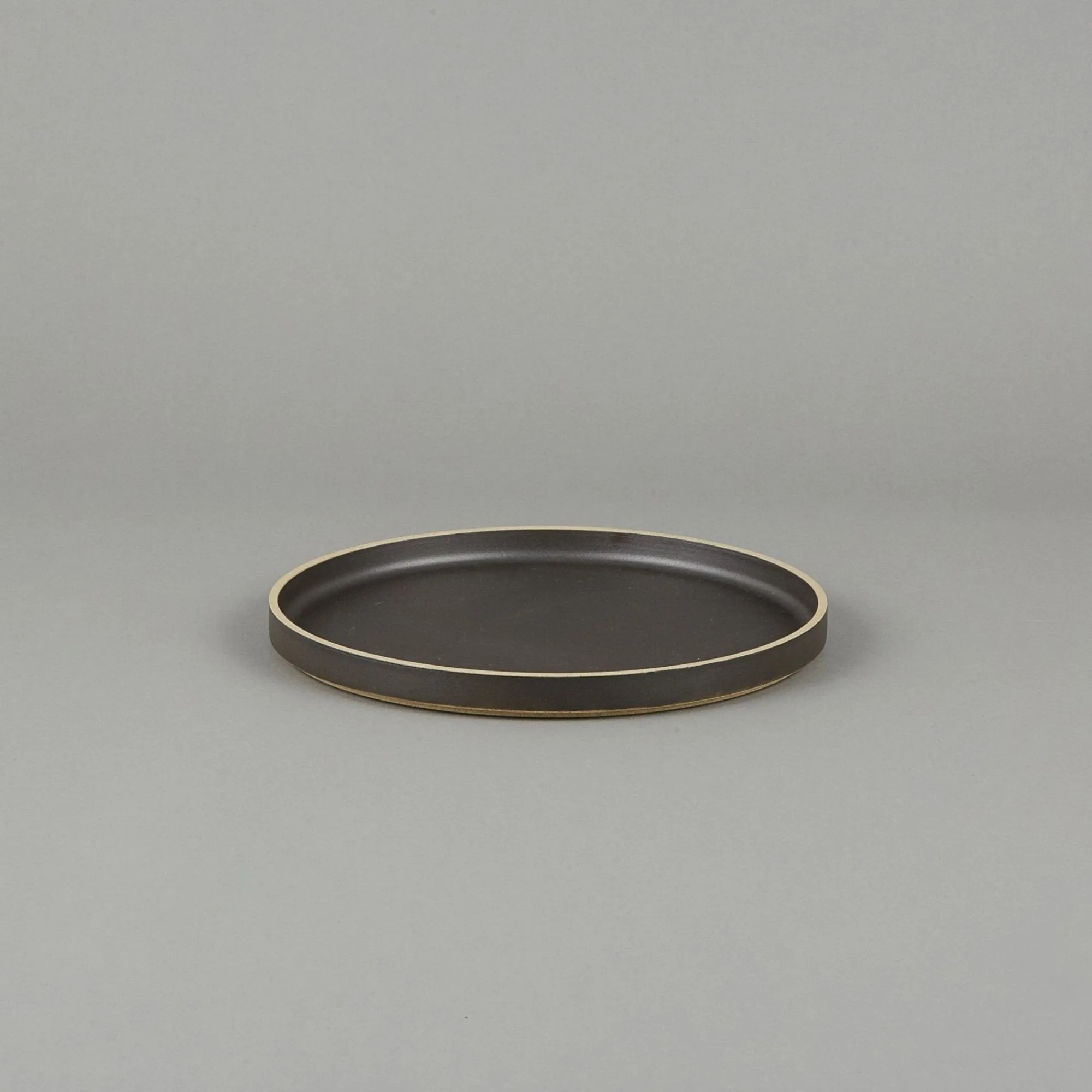 SAIKAI (Hasami) Plate / Lid*Hpb005 - Plate / Lid Black O 10"
