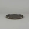 SAIKAI (Hasami) Plate / Lid*Hpb006 - Plate / Lid Black O 11.7/8"